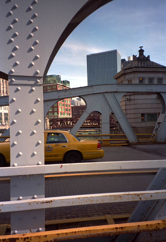 At Chicago River Bridge