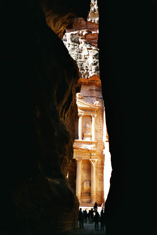Sik in Petra, Jordanien