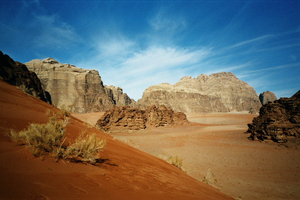 Farben des Wadi Rum