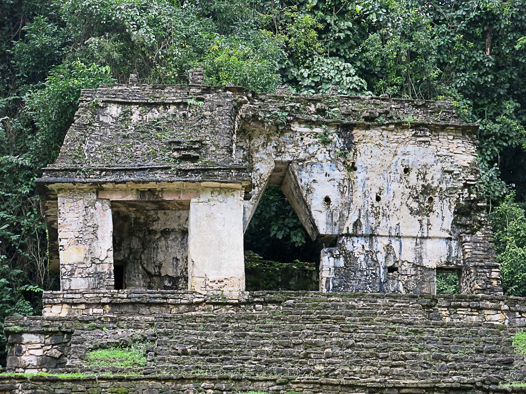 Palenque - Tempel des Schädels