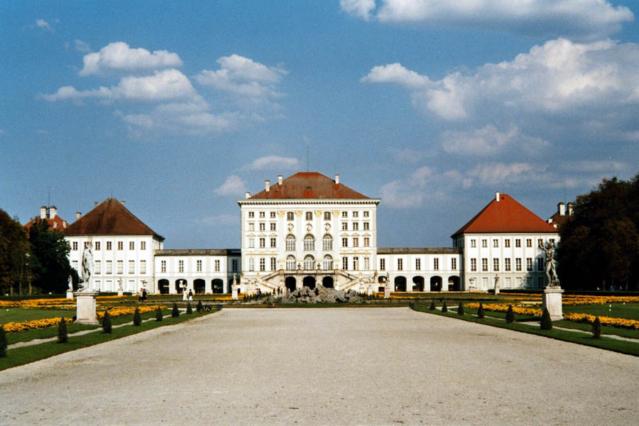 Ansicht Schloss Nymphenburg