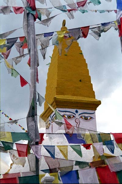 Stupa von Bodnath - Nebenturm