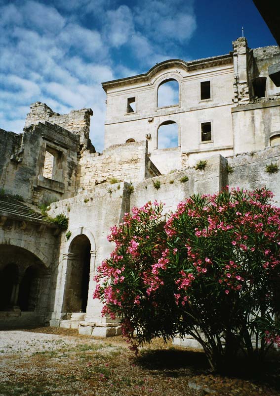Abbey Mont Majour bei Arles, Frankreich
