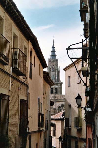 Blick auf die Kathedrale von Toledo
