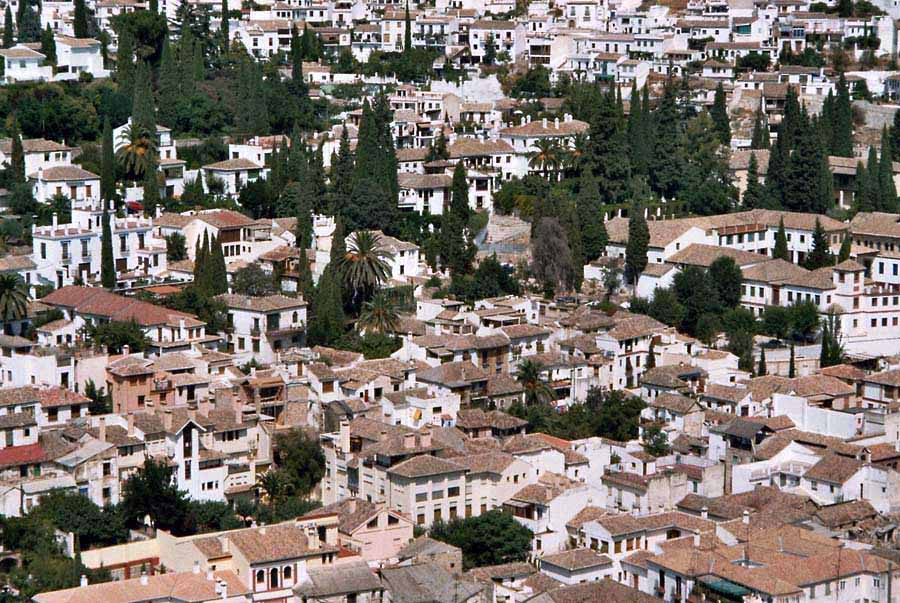 Dächer von Granada