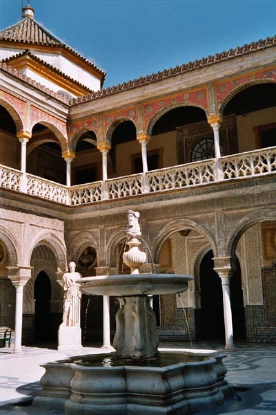 Hof der Villa Pilatus