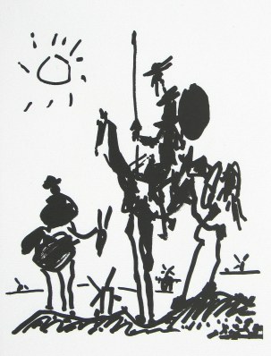 Don Quichote von Picasso