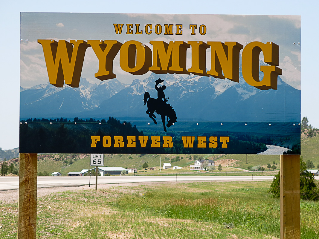 Wyoming grüßt