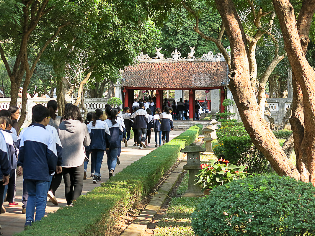 Hanoi - Literatur-Tempel