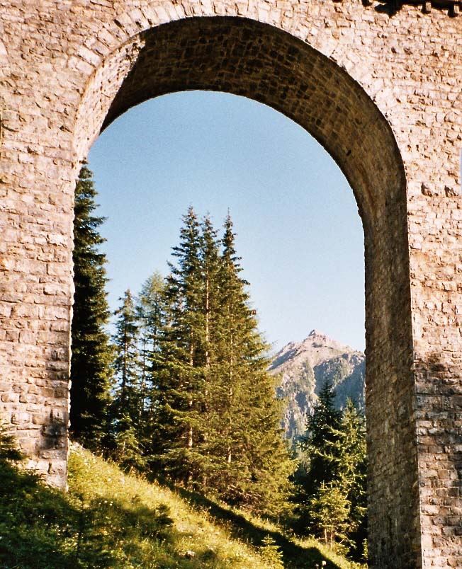 Albula - Viaduct der Rhtischen Bahn