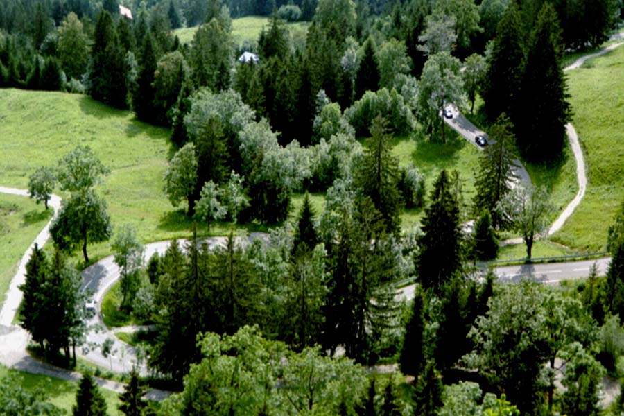 Jochstrasse von Oberjoch nach Hindelang